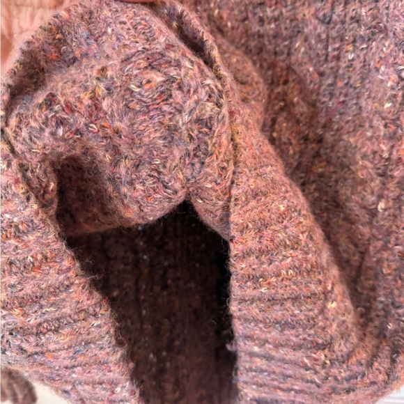 Cozy Pink Knit Cardigan - Picture 4 of 7